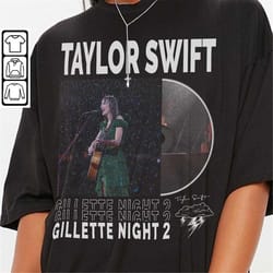taylor swift music shirt, 90s y2k merch vintage eras tour gillette night 2 i survived foxborough night 2 rain gift for f