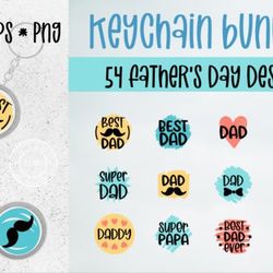 keychain bundle svg, fathers day svg keychain bundle svg, fathers day svg