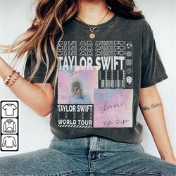 taylor swift music shirt, 90s y2k merch vintage taylor swift eras tour 2023 tickets album lover  png gift for fan l805m