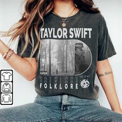 taylor swift music shirt, 90s y2k merch vintage taylor swift eras tour 2023 tickets album folklore  gift for fan l805m