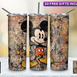 aprilbrimer anime tumbler, anime cartoon character wrap skinny tumbler, sublimation straight tapered wrap skinny tumbler