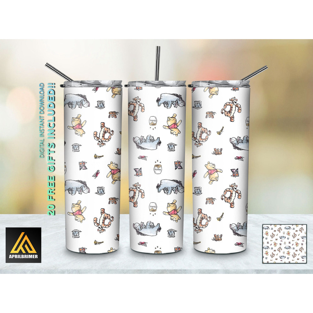 Cartoon Characters 20 Oz Skinny Tumbler StraightTapered Wrap Png Sublimation Design, Cartoon Tumbler PNG File Digital Download-75.jpg