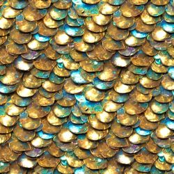 ancient mermaid scales seamless tileable repeating pattern