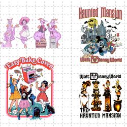 haunted mansion bundle png file, mickey minnie haunted mansion png, mickeys not so scary, spooky halloween halloween png