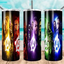 avengers superhero bag tumbler, superhero tumbler, superhero skinny tumbler