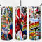 Superhero 20oz Sublimation Tumbler Designs, Cartoon Straight Skinny Tumbler Wrap PNG, Sublimation Design PNG, Digital Download, PNG-12.jpg