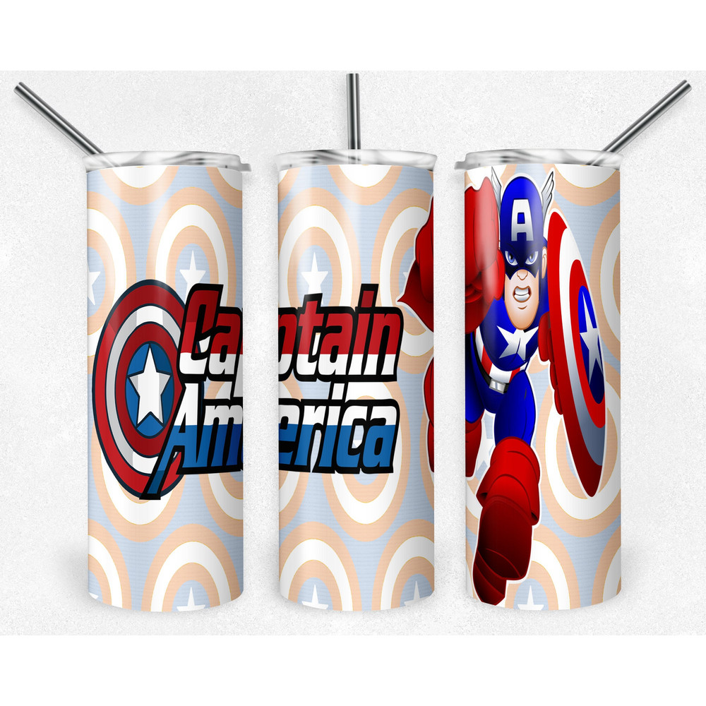 Superhero 20oz Sublimation Tumbler Designs, Cartoon Straight Skinny Tumbler Wrap PNG, Sublimation Design PNG, Digital Download, PNG-17.jpg