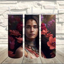 american beautiful indian tumbler, american beautiful indian skinny tumbler