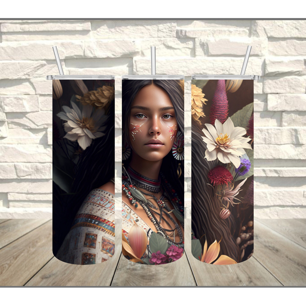 Beautiful American Tumbler, Beautiful American Skinny Tumbler.png