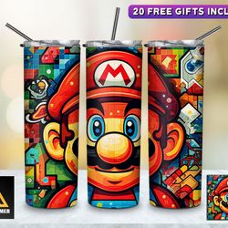 game characters tumbler, game characters cool straighttapered skinny tumbler, game characters sublimation skinny tumbler