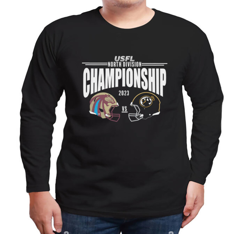 USFL North Division Championship 2023 Fan Gifts T-Shirt, Unisex Clothing, Shirt For Men Women, Graphic Design