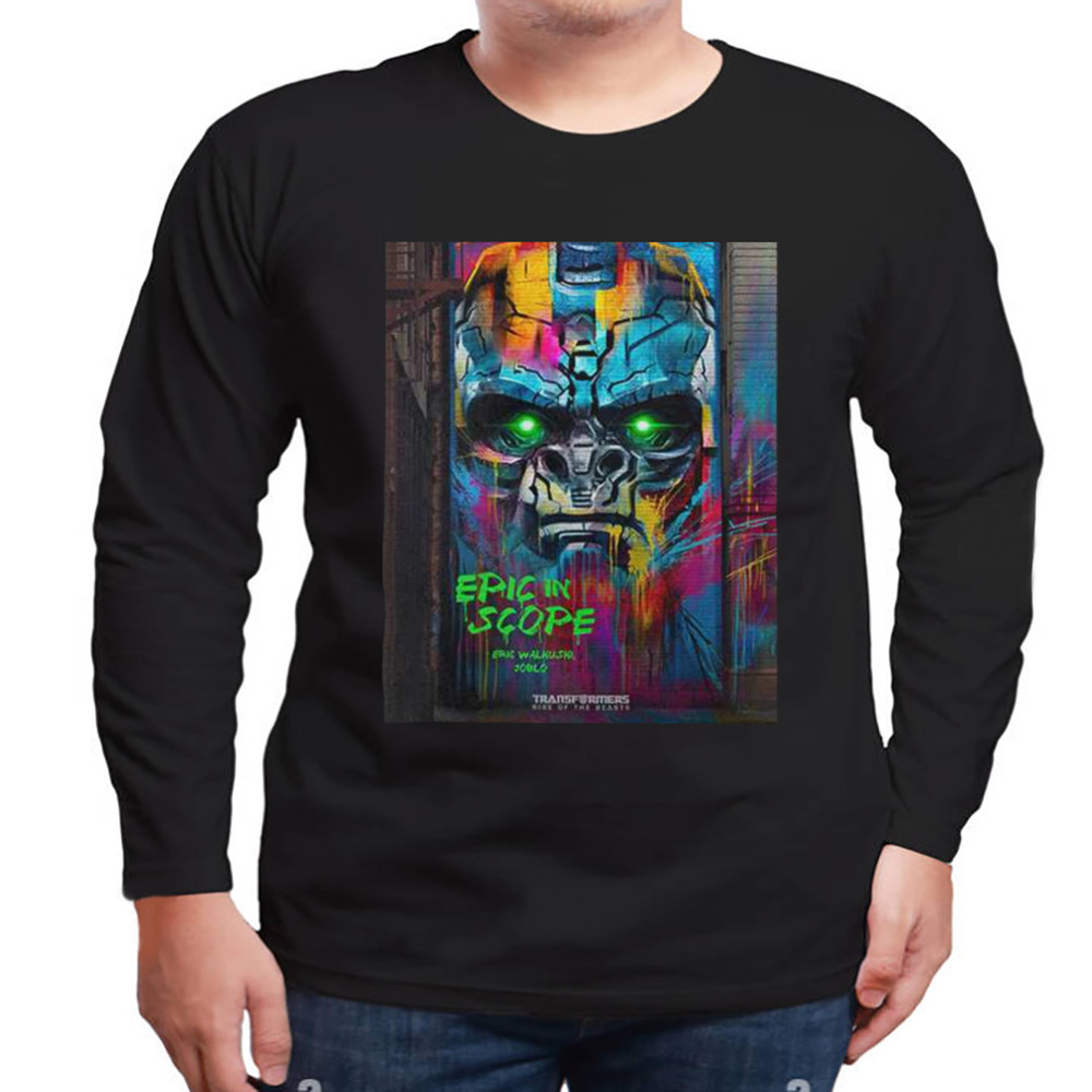 Transformers Rise Of The Beasts Optimus Primal Colorful Poster Fan Gifts T-Shirt, Shirt For Men Women, Graphic Design