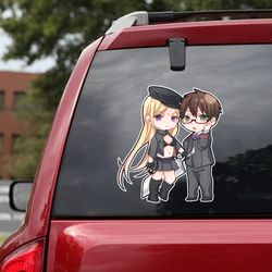 noragami decal for car, noragami sticker, anime sticker, anime sticker for car, anime decal, noragami, noragami decal