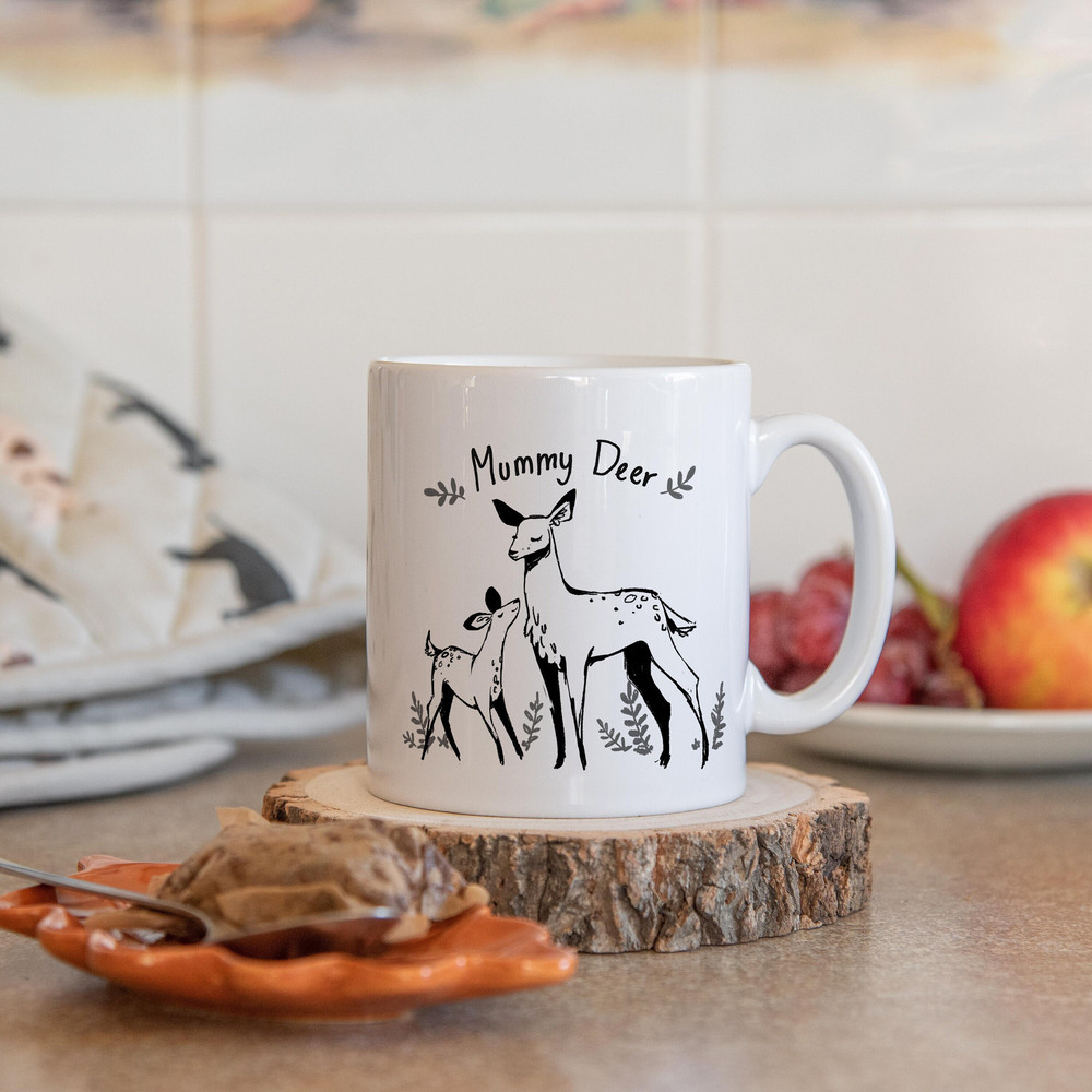 Mummy Deer mug, mum mug, Gift for Mum, Baby shower gift, Baby Shower, Baby shower gifts, Mothers day gift, Mothers Day, mg001 - 7.jpg
