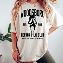 Woodsboro horror club Sweatshirt, scream , scream-ghost, thriller , horror , scary , Halloween sweatshirt