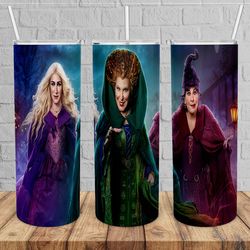hocus pocus sanderson sisters tumbler, hocus pocus skinny tumbler