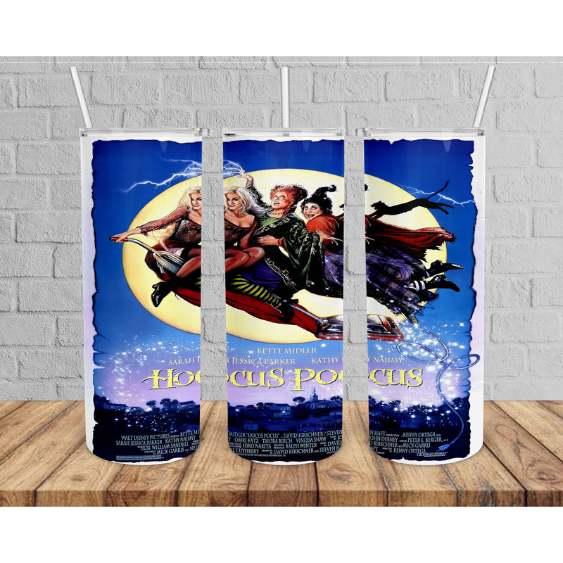 Hocus Pocus Sanderson Tumbler, Hocus Pocus Sanderson Skinny Tumbler, Hocus Pocus Tumbler.png