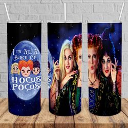 hocus pocus sanderson tumbler, hocus pocus tumbler, hocus pocus sanderson skinny tumbler