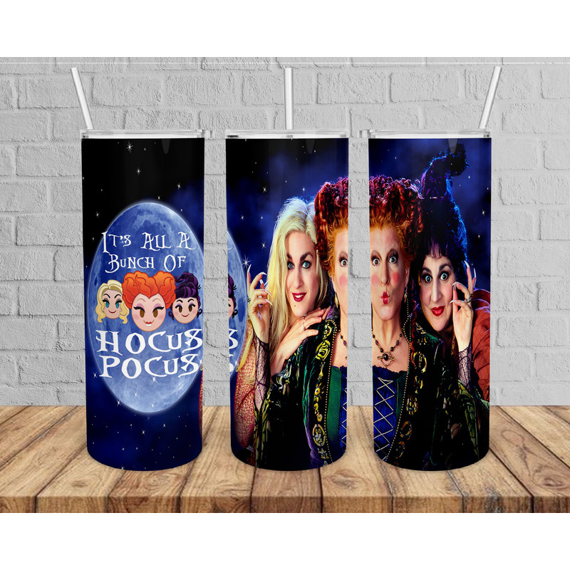 Hocus Pocus Sanderson Tumbler, Hocus Pocus Tumbler, Hocus Pocus Sanderson Skinny Tumbler.png