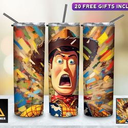 gunslinging goodness lucky luke's exploits tumbler, lucky luke skinny tumbler, cartoon characters skinny tumbler