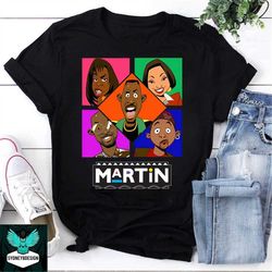 martin tv show cartoon vintage t-shirt, martin shirt, tv series shirt, comedy movie shirt, martin payne shirt, martin la