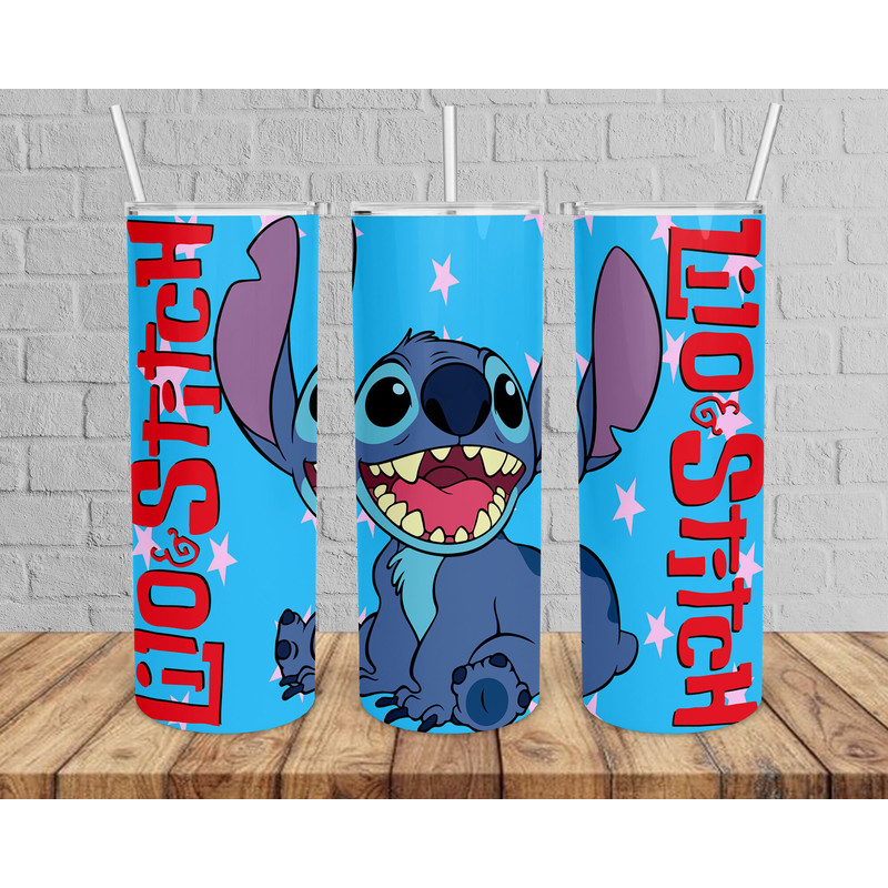 Lilo Stich Tumbler, Lilo Stich Skinny Tumbler, Stitch Stuff Tumbler.png