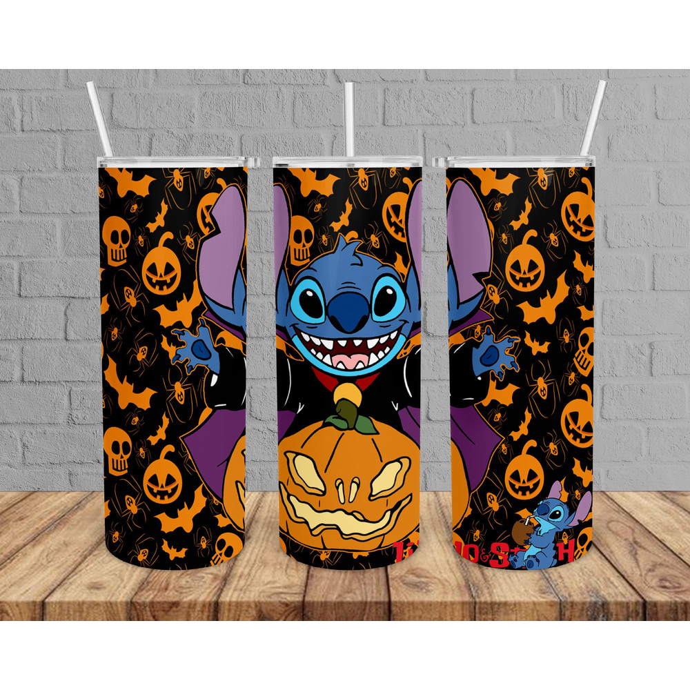 Lilo Stich Tumbler, Lilo Stich Skinny Tumbler, Stitch Wallpaper Tumbler.png