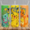 Pokemon Tumbler, Pokemon Skinny Tumbler, Pikachu Pokemon Tumbler.png