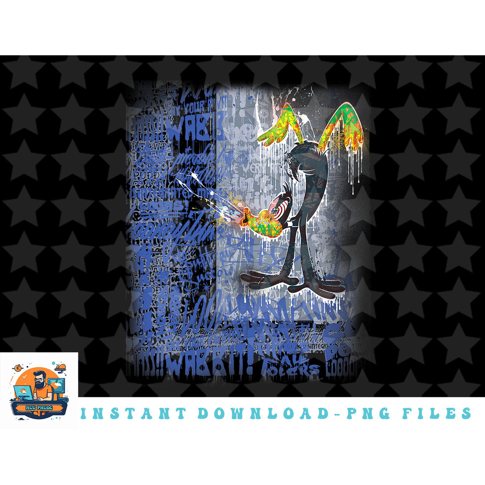 Looney Tunes Graffiti Daffy Duck png, sublimation, digital download.jpg