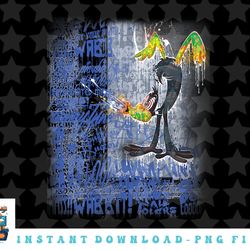 looney tunes graffiti daffy duck png, sublimation, digital download
