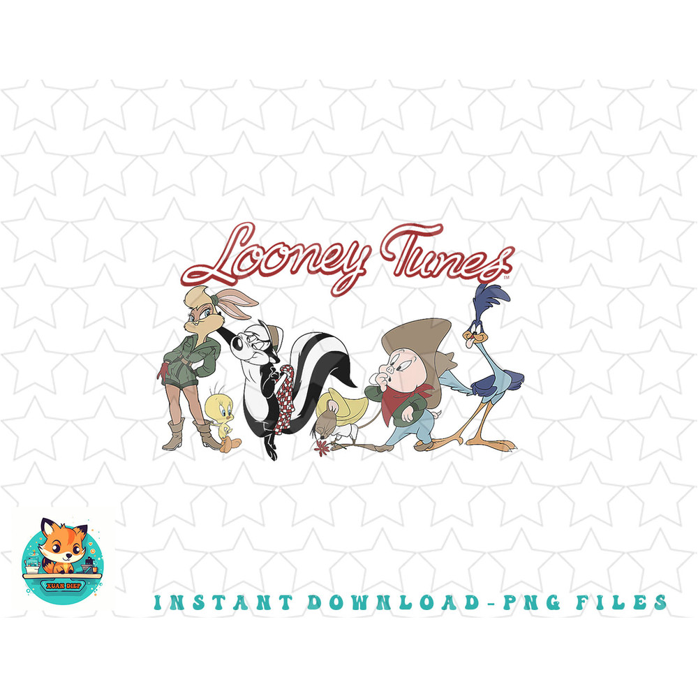 Looney Tunes Group Shot Retro Line Up png, sublimation, digital download.jpg