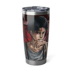 levi vagabond tumbler,levi vagabond stainless steel tumbler,anime stainless steel tumbler