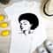 Afro Woman Art T-Shirt Black Woman Shirt, Afro Girl Shirt, Black Lady Shirt, Afro Women T-shirt, Black Woman T-shirt, Black Afro Woman Gift - 1.jpg