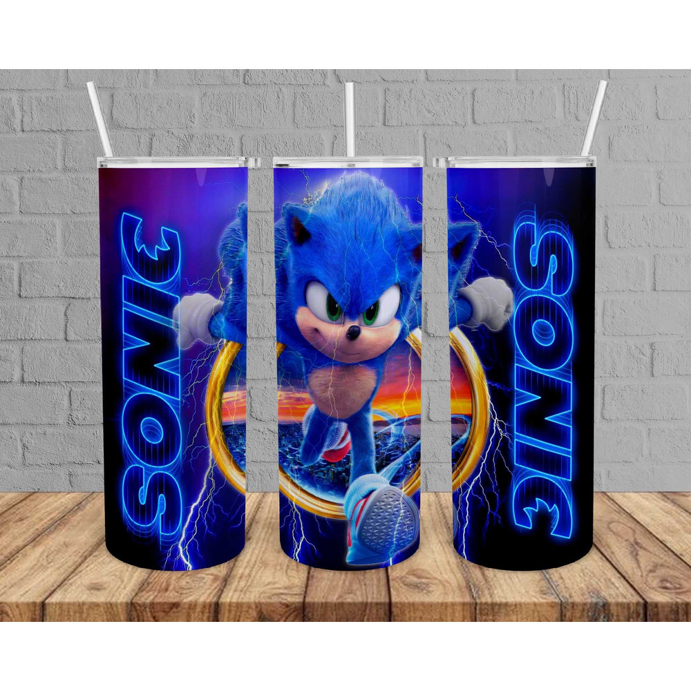 Sonic Tumbler, Sonic Skinny Tumbler, Sonic The Hedgehog Tumbler.png
