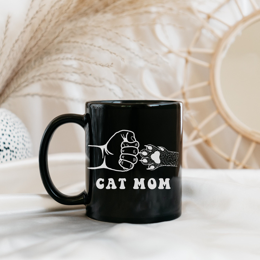 Cat Mom Mug, Cat Mom gift, Cat Mom, Cat Lover Gift, Cat Mom Coffee Mug, cat themed gifts, ceramic mug, Cat mug, gift for mom, cat owner gift - 2.jpg