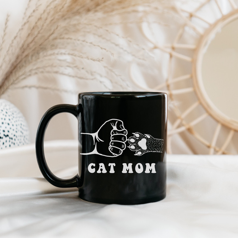 Cat Mom Mug, Cat Mom gift, Cat Mom, Cat Lover Gift, Cat Mom Coffee Mug, cat themed gifts, ceramic mug, Cat mug, gift for mom, cat owner gift - 2.jpg