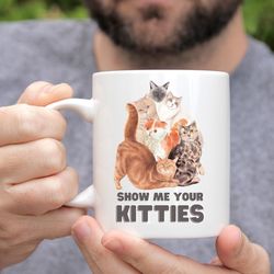 cat mug, cat dad mug, funny cat mug, cat themed gift