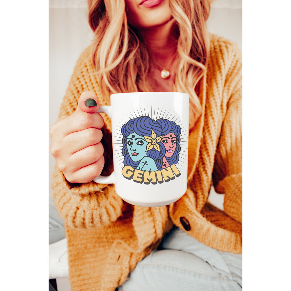 Gemini Gifts, Gemini, gemini mug, june birthday gift, gift for her, zodiac gift, gemini zodiac, Gemini Zodiac, zodiac mug - 1.jpg