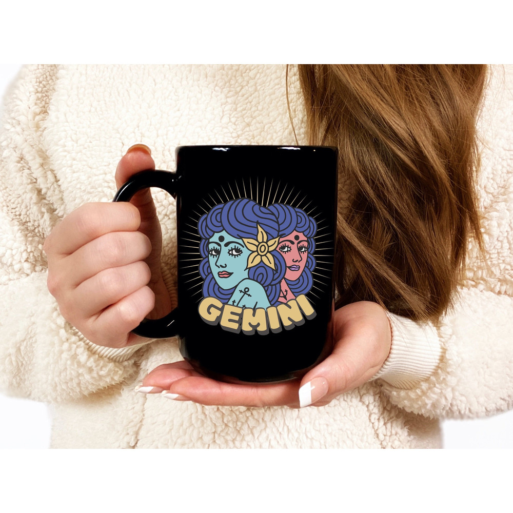 Gemini Gifts, Gemini, gemini mug, june birthday gift, gift for her, zodiac gift, gemini zodiac, Gemini Zodiac, zodiac mug - 2.jpg