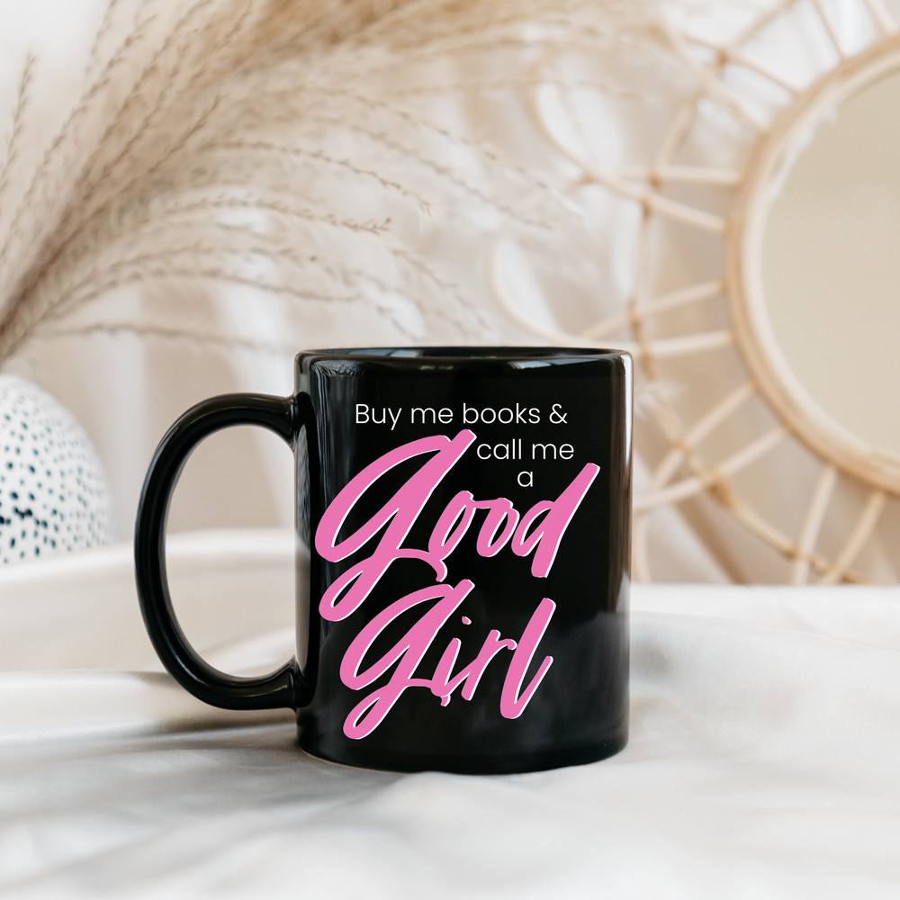 Smut, Smut gift, book lover gift, bookish gift, romance reader, book mug, dark romance, reading gift, book merch, good girl, book lover - 3.jpg