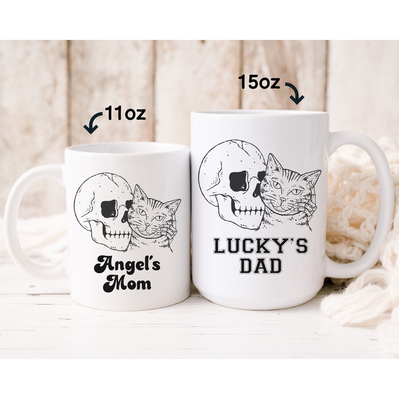 Personalized cat mug, Customizable mug, Cat dad mug, Cat Dad Gift, Cat Mom Gift, Cat Mom, Gift for Cat Dad, Cat lover gift, Best Cat Dad - 3.jpg
