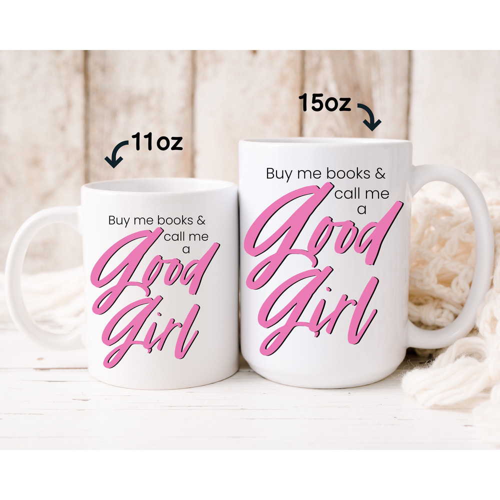 Smut, Smut gift, book lover gift, bookish gift, romance reader, book mug, dark romance, reading gift, book merch, good girl, book lover - 6.jpg