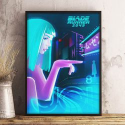 movie poster, film poster, blade runner 2049 poster, wall art, wall decor, prints, home decor, blade's edge legacy