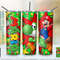 Game Mario Tumbler,Game Mario Skinny Tumbler,Mario Skinny Tumbler.png