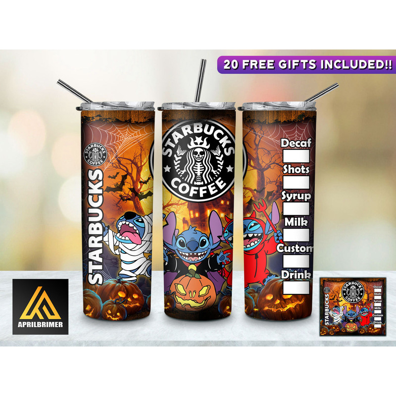 Halloween Coffee Tumbler,Halloween Coffee Skinny Tumbler,Horror Character Ghastly Icons Skinny Tumbler.png