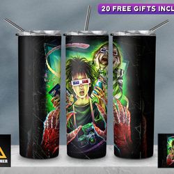 halloween movie tumbler,halloween movie skinny tumbler,horror character legends skinny tumbler