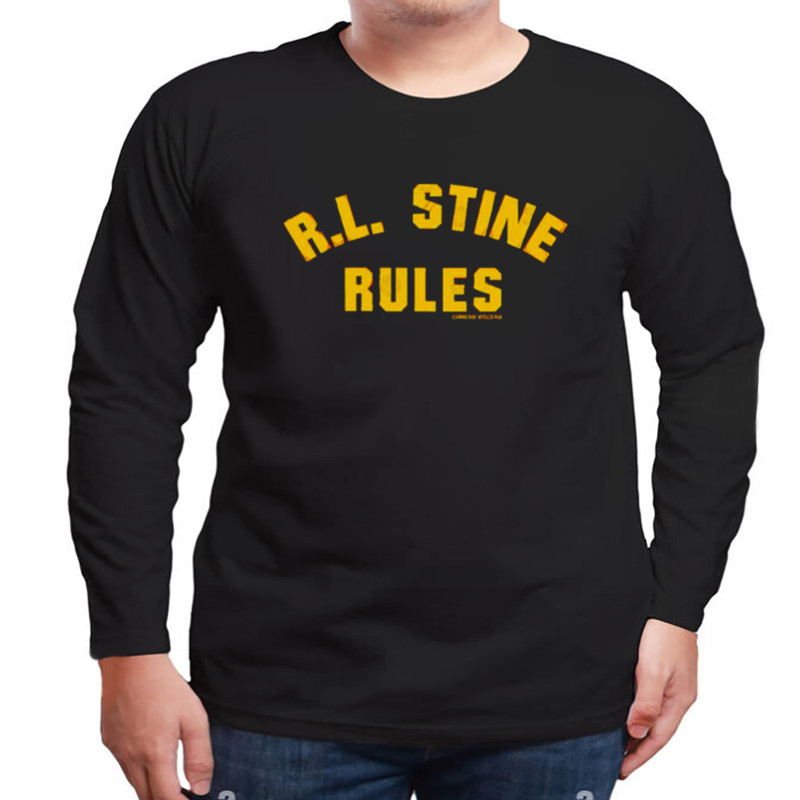 Rl Stine Rules Goosebumps Shirt, Unisex Clothing, Shirt For Men Women, Graphic Design, Unisex Shirt