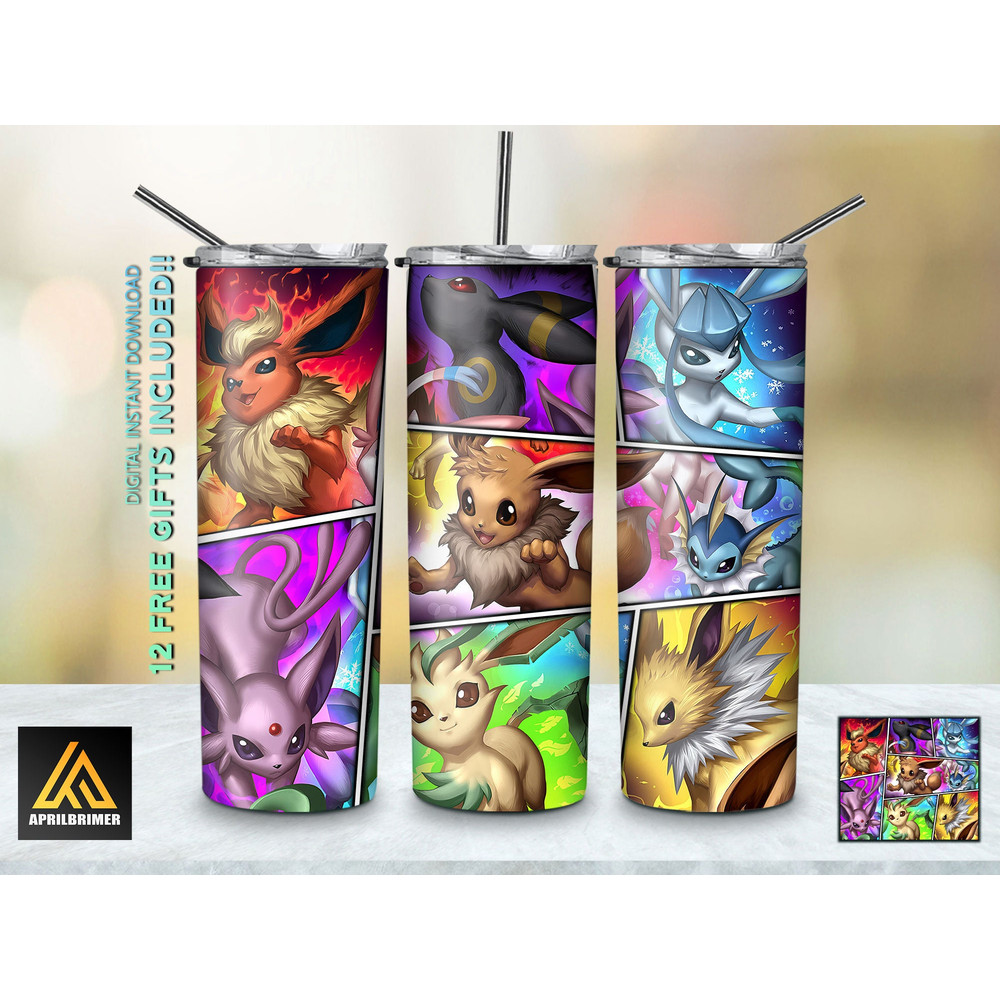 Pokemon Tumbler,Pokemon Skinny Tumbler,Pokemon Quest Uncharted Skinny Tumbler.png