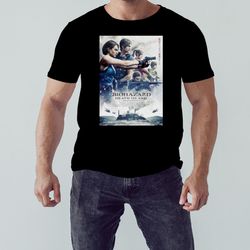 resident evil death island 2023 biohazard resident evil 4 shirt, shirt for men women, graphic design, unisex shirt