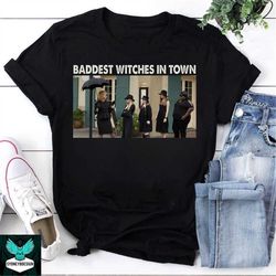 baddest witches in town coven vintage t-shirt, american horror story shirt, halloween shirt, horror movie shirt, tv seri